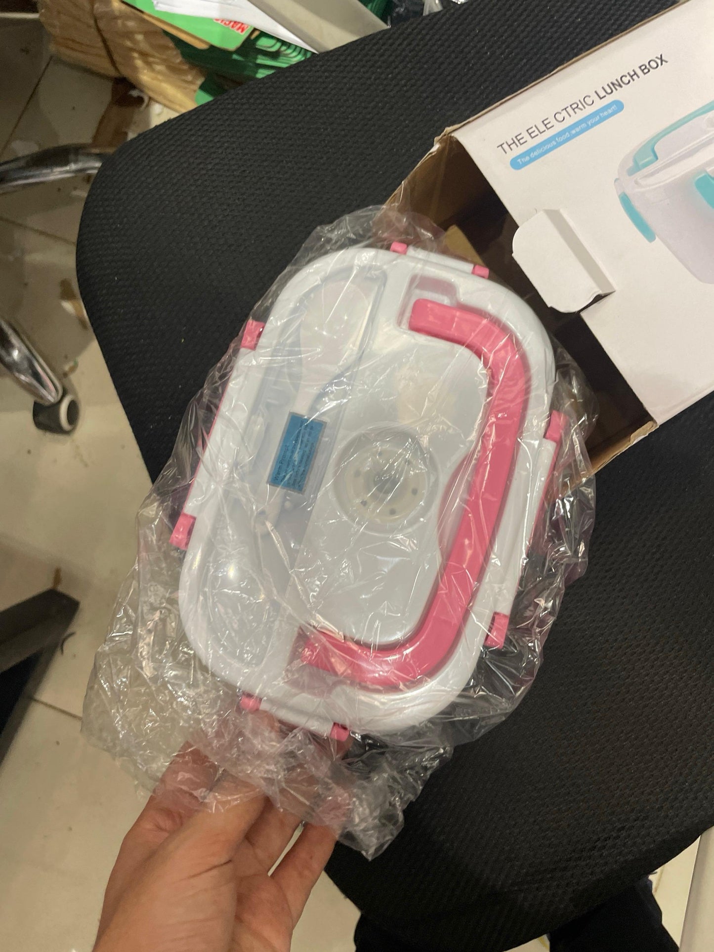 Electric Lunch Box,Stainless Steel Lunch Box – Durable, Leak-Proof, Food-Grade Container for Office, School, Travel & Meal Prep