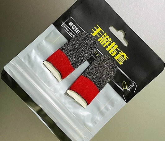 Pair of Gaming Finger Sleeves Sweat Proof Breathable Thumb Sleeves For Mobile Gaming Durable Quality Comfortable Fit