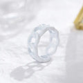 BRJ-180 Metal Funky Korean Rings –Blue