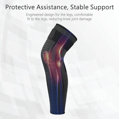 1 pair of Full Leg Knee Pads with Support Belt